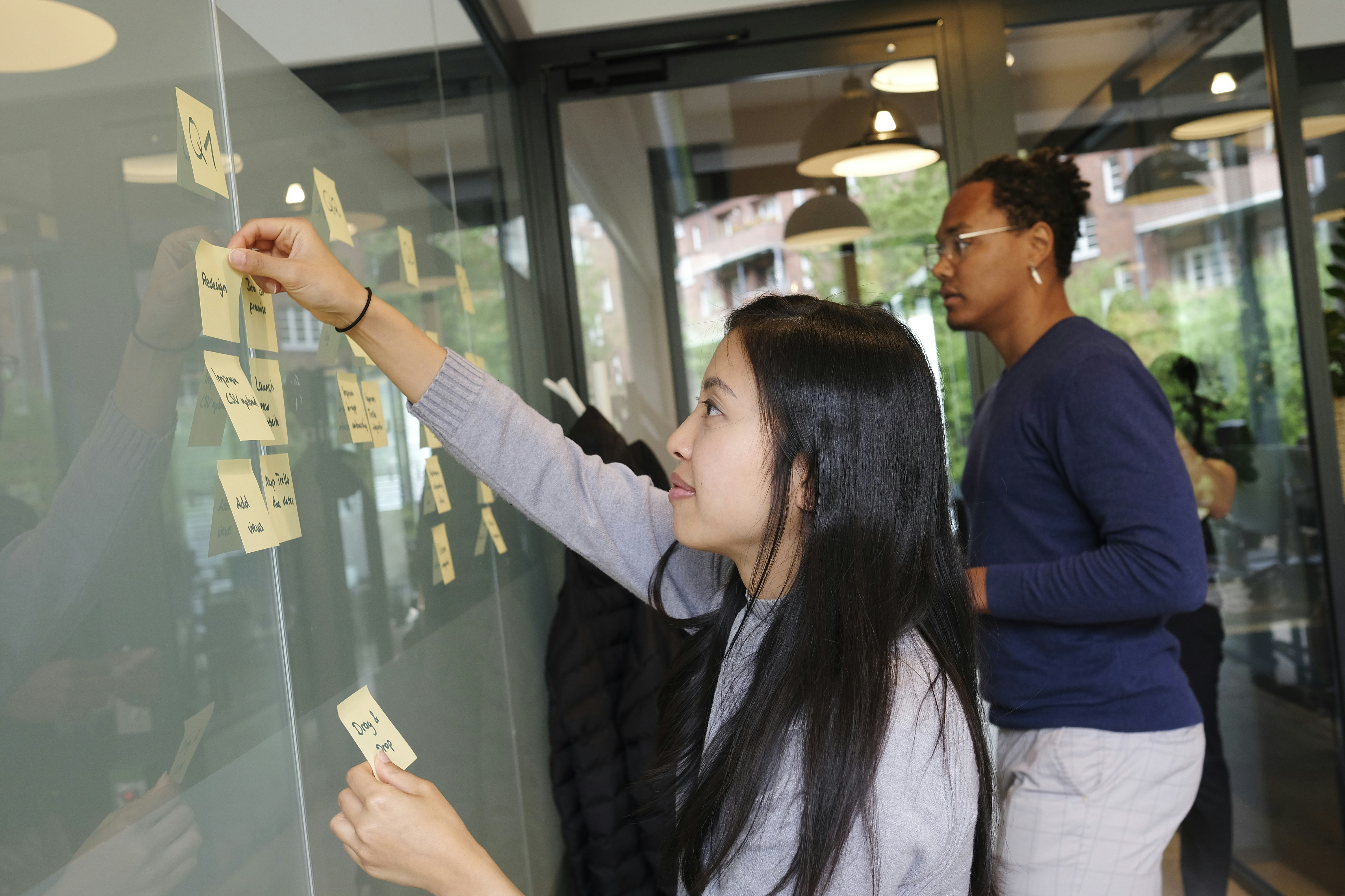 Place Shaping Strategy Work colleagues in the office